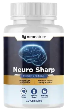 Neuro Sharp Brain Supplement Bottle